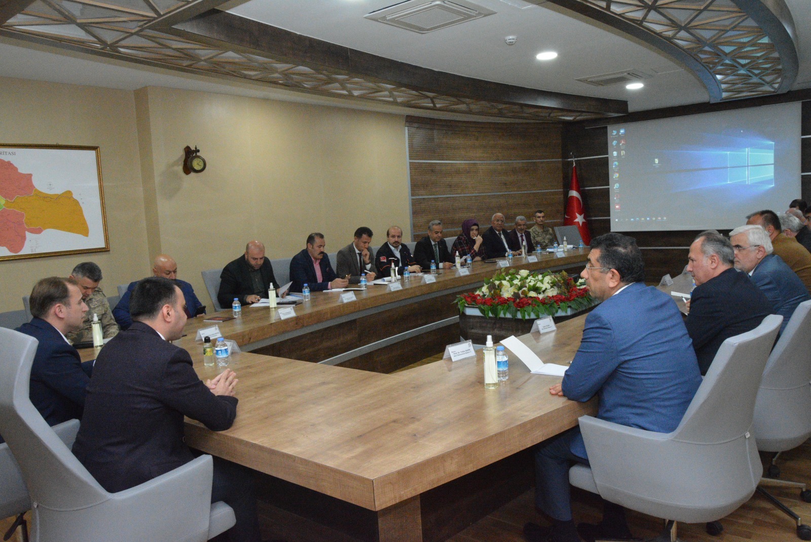 Siirt Vali Vekili Abdulhamit Mutlu Başkanlığında Deprem Değerlendirme Toplantısı Yapıldı