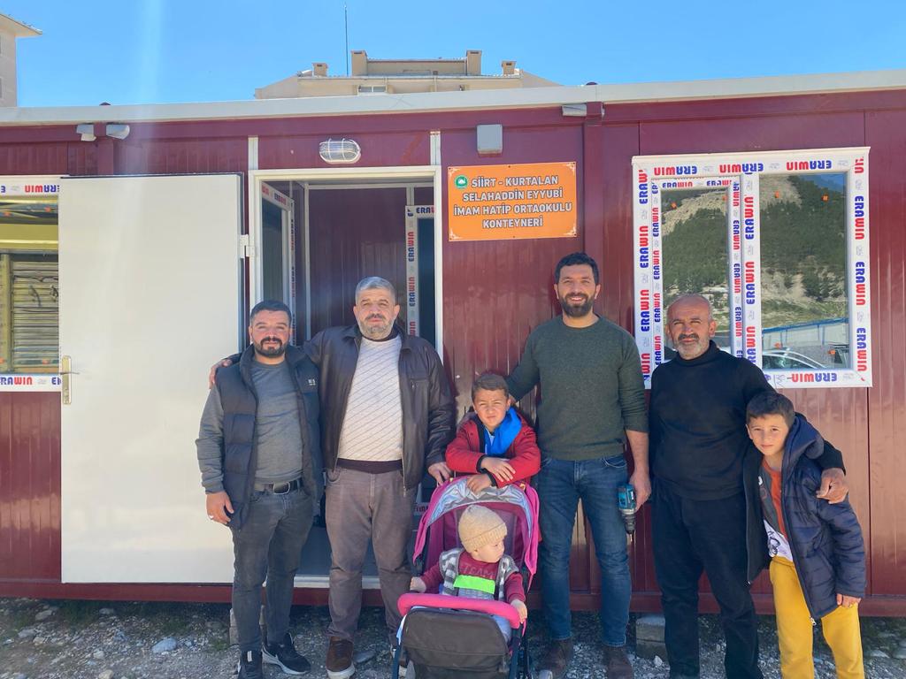 Kermes Geliri İle Alındı Kurtalan Konteyner Kahta’ya Ulaştı