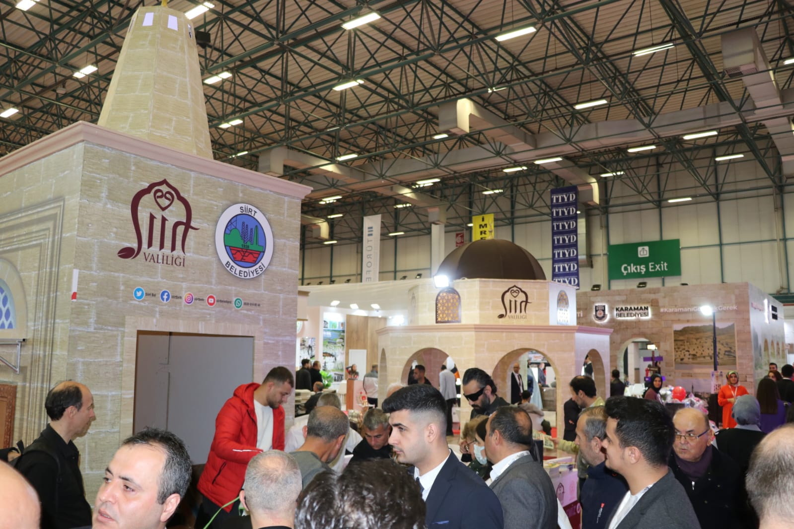 Siirt, Renkli ve Özgün Standı İle EMİTT Fuarında İlgi Odağı Oldu