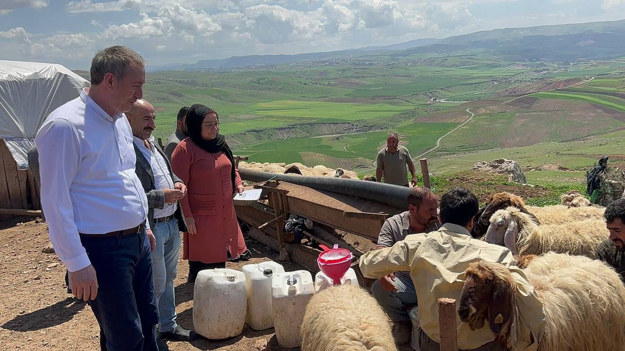 14 Mayıs Seçimlerine Doğru, HDP ve Yeşil Sol Parti Köylerde Çalışma Yaptı