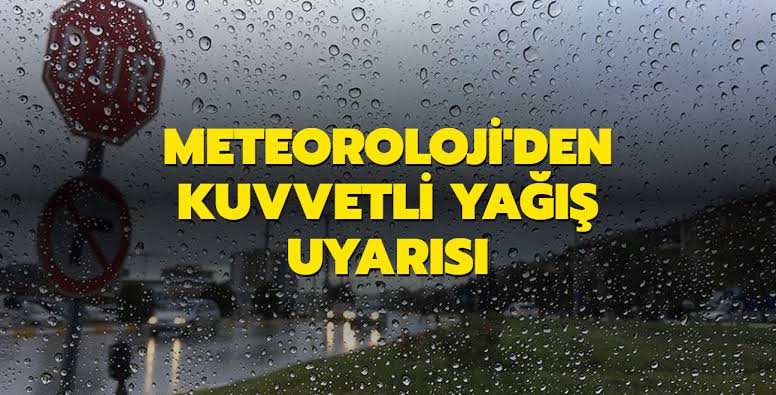 Siirt İçin Meteoroloji’den Yağış Uyarısı