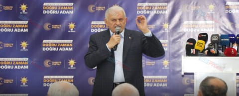 Ak Parti Genelbaşkan Vekili Binali Yıldırım Siirt’te Konuştu ”Vakit Recep Tayyip Erdoğan’ a Sahip Çıkma Zamanı”