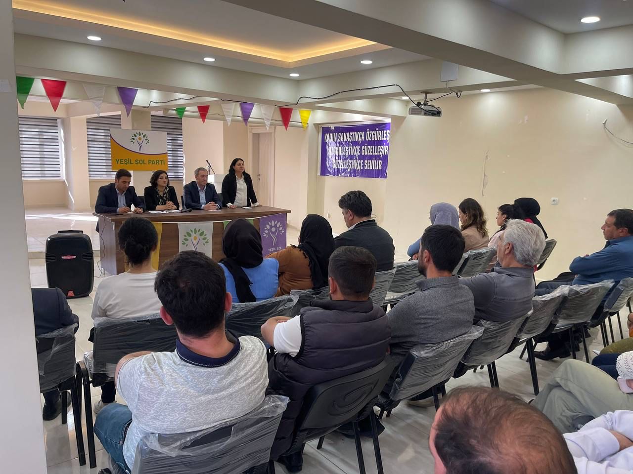 Yeşil Sol Partide Seçim Değerlendirme Toplantısı