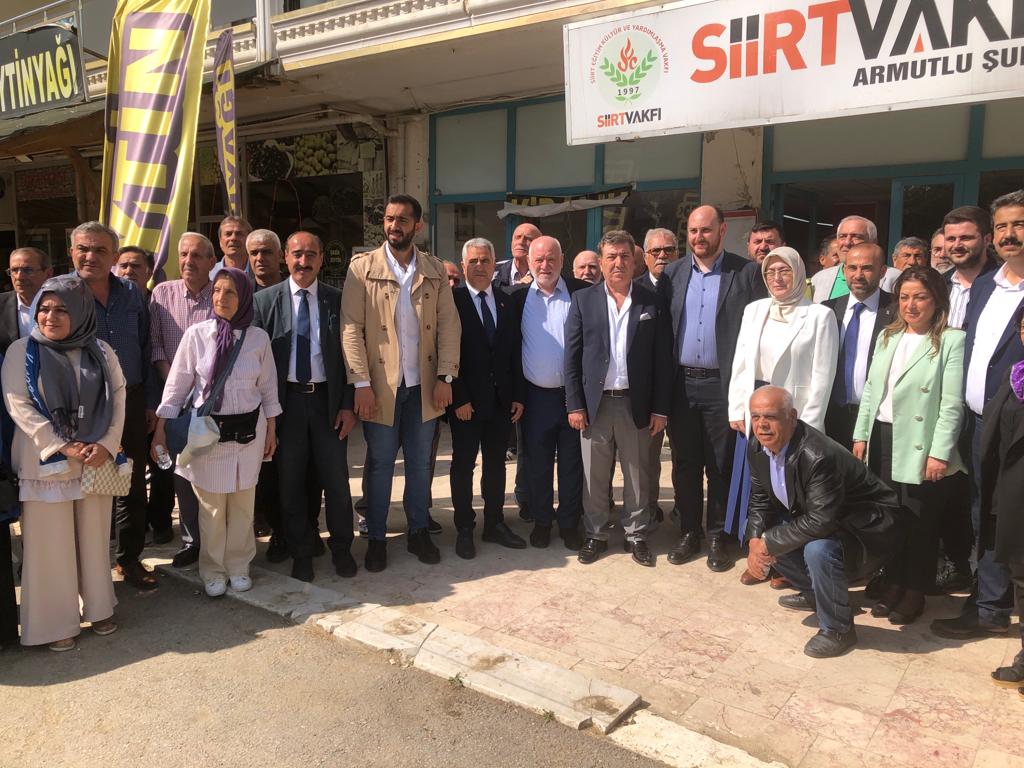 Yalova Milletvekilleri, Siirt Vakfı Armutlu Şubesine Konuk Oldular