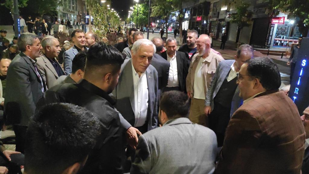 Demirkıran, ”Yiğidi Düştüğü Yerden Kaldıran Siirt, Eniştesine Bir Kez Daha Destek Verecektir”