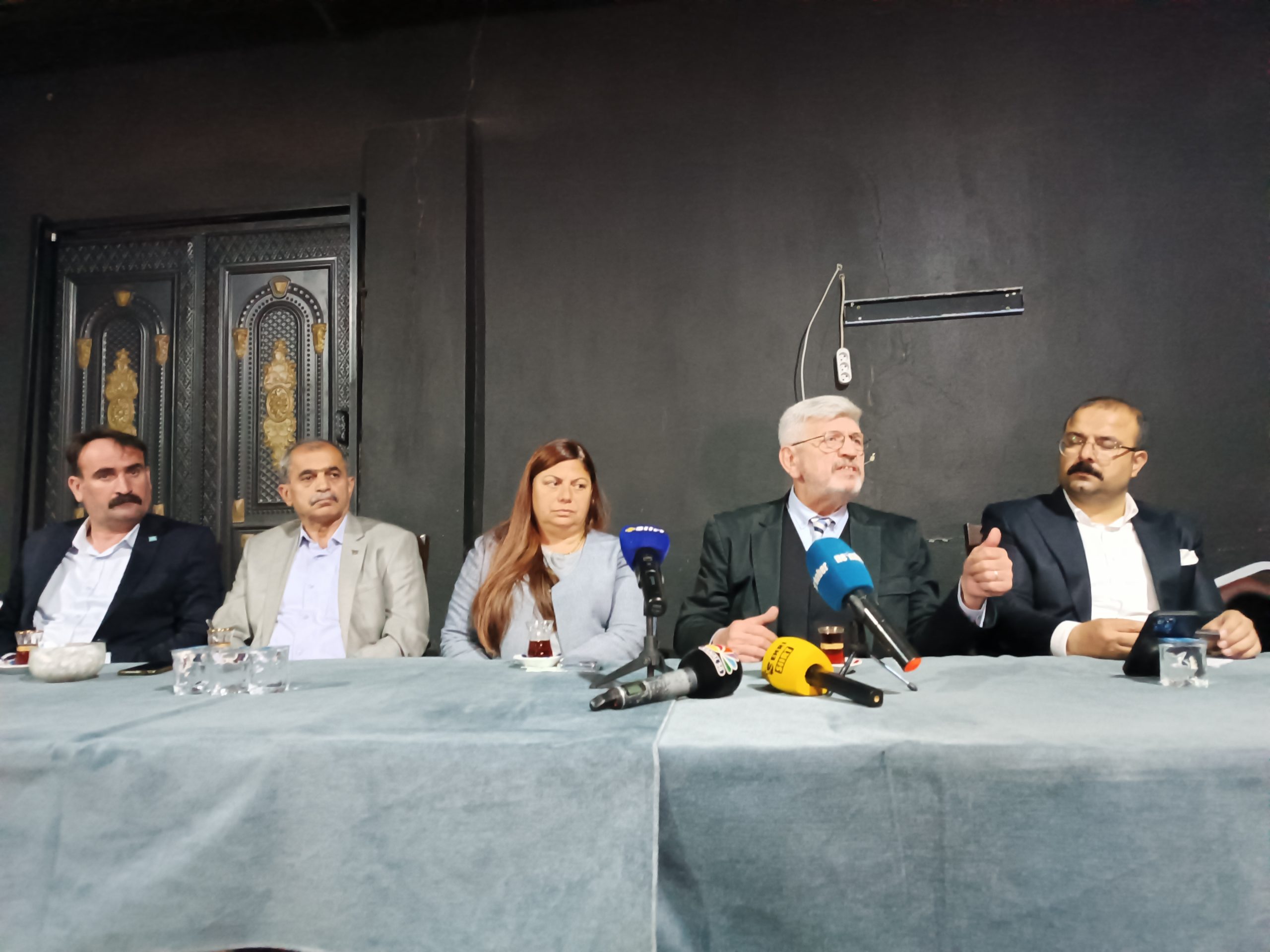 Siirt’te Millet İttifakı’nı Oluşturan Partilerden Ortak Basın Toplantısı