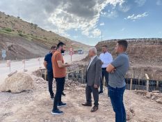Siirt Milletvekili Mervan Gül, Siirt-Kurtalan yol yapım çalışmalarını İnceledi