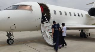 Ambulans Uçak Kalp Hastası 33 Yaşındaki Hasta İçin Havalandı