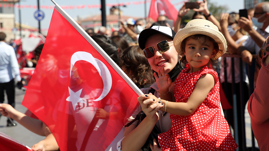 Büyük Zaferin Yıl Dönümü Coşkuyla Kutlanıyor! 