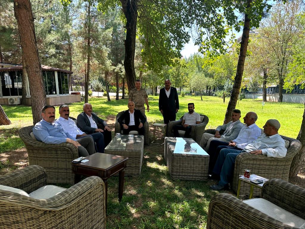 Şirvan Heyeti İl Jandarma Komutanı Tuğgeneral Emrullah Büyük’ü Ziyaret Etti