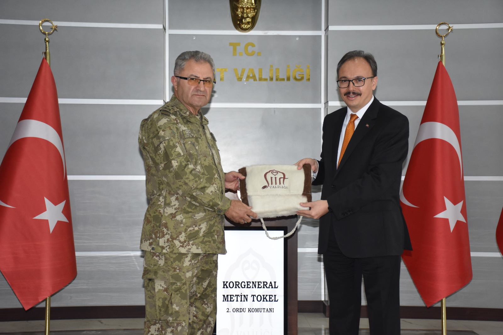 2. Ordu Komutanı Korgeneral Metin Tokel, Vali Kızılkaya’yı Ziyaret Etti!