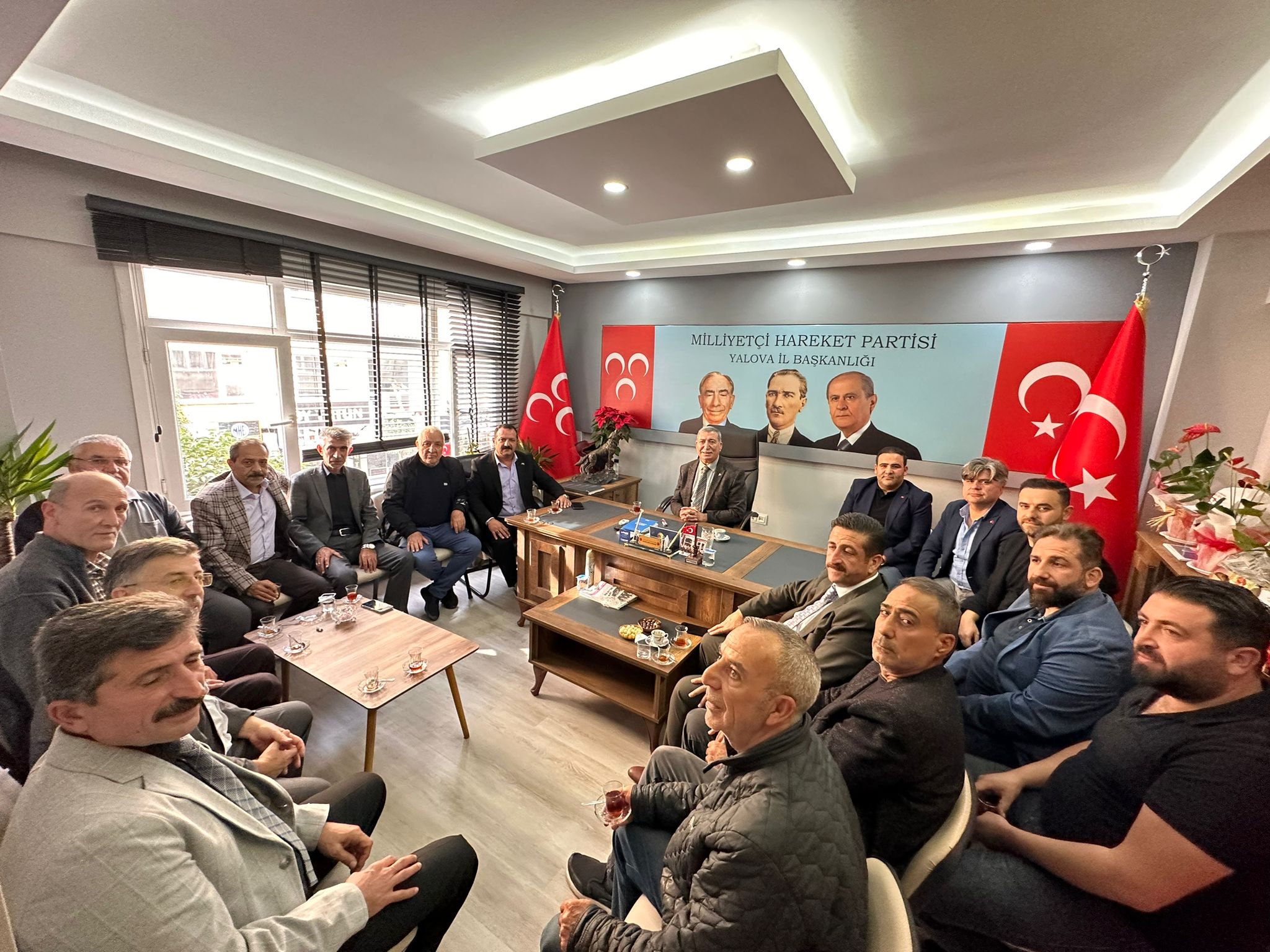 Yalova SİDER’den MHP İl Başkanı Hemşerimiz Güldoğan’a Ziyaret!