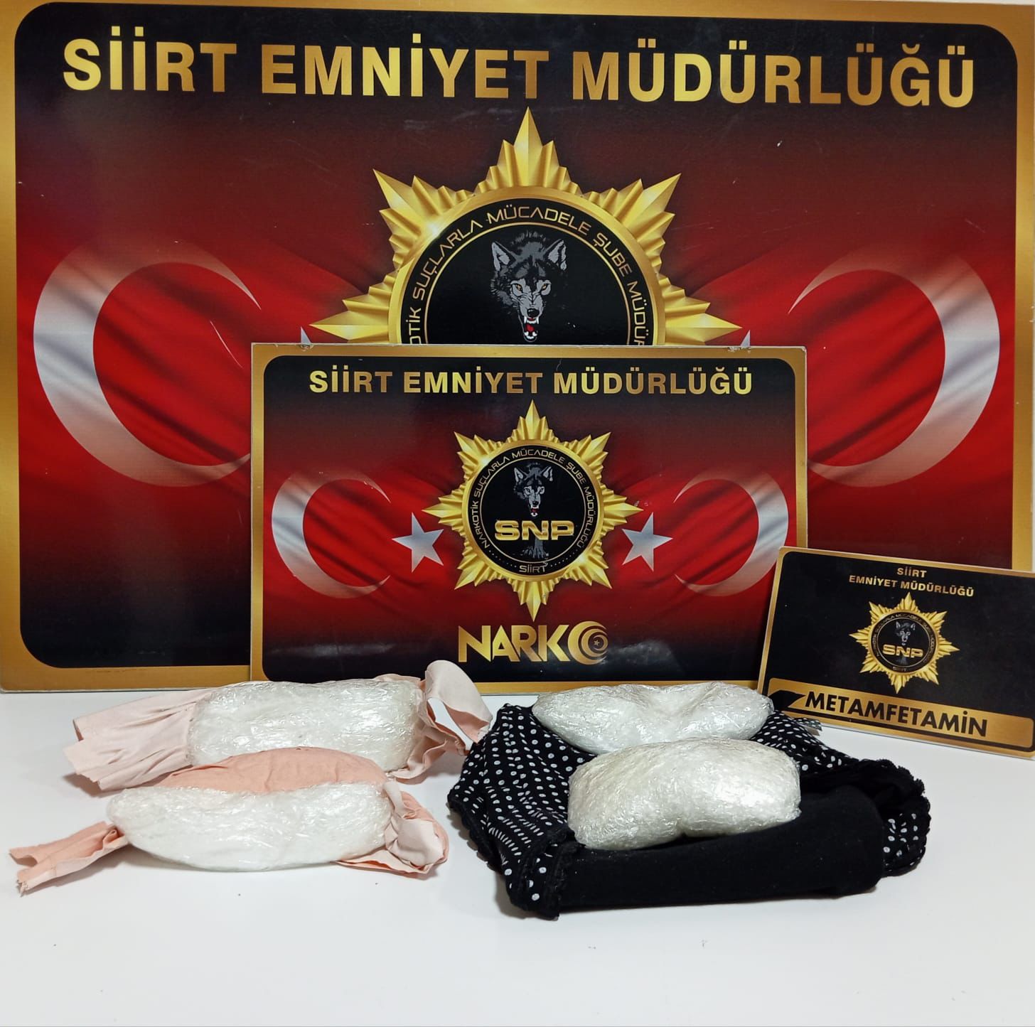 Siirt’te Uyuşturucu Operasyonu: 533 Gram Metamfetamin Ele Geçirildi