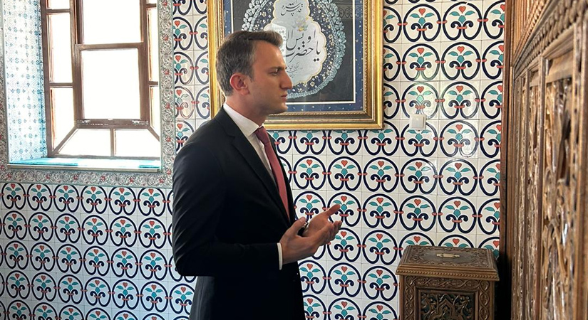 Yeni Baykan Kaymakamı Fatih Özcan Göreve Başladı! İlk Durak Veysel Karani Türbesi