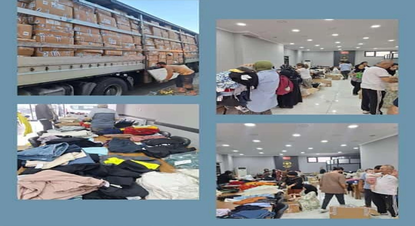 Yalova Siirt Vakfı’ndan Giysi Yardımı