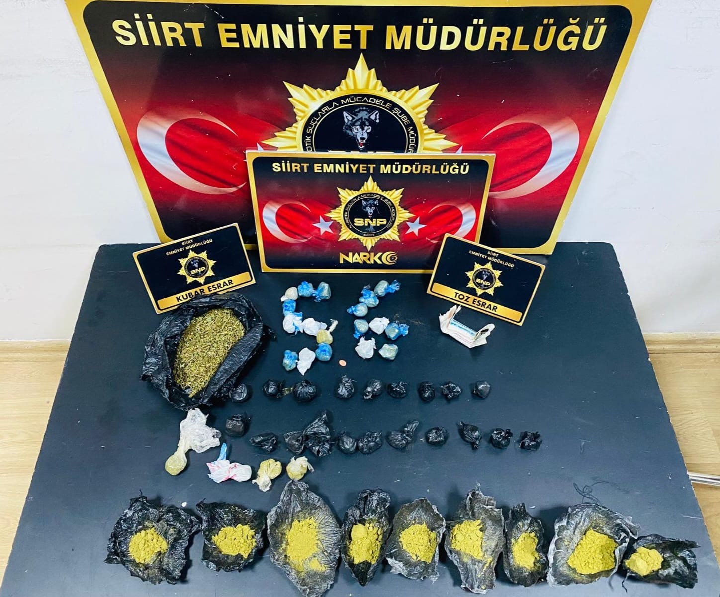 Siirt’te Uyuşturucu Operasyonu: 332 Gram Uyuşturucu Ele Geçirildi