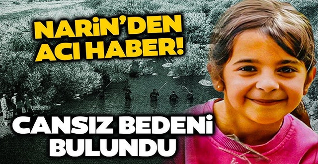 Diyarbakır’da 19 Gün Önce Kaybolan Narin Güran’ın Cansız Bedeni Bulundu