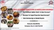 Siirt’e Ait Coğrafi İşaretlerin ve Markaların Korunması Konulu Konferans Düzenlenecek