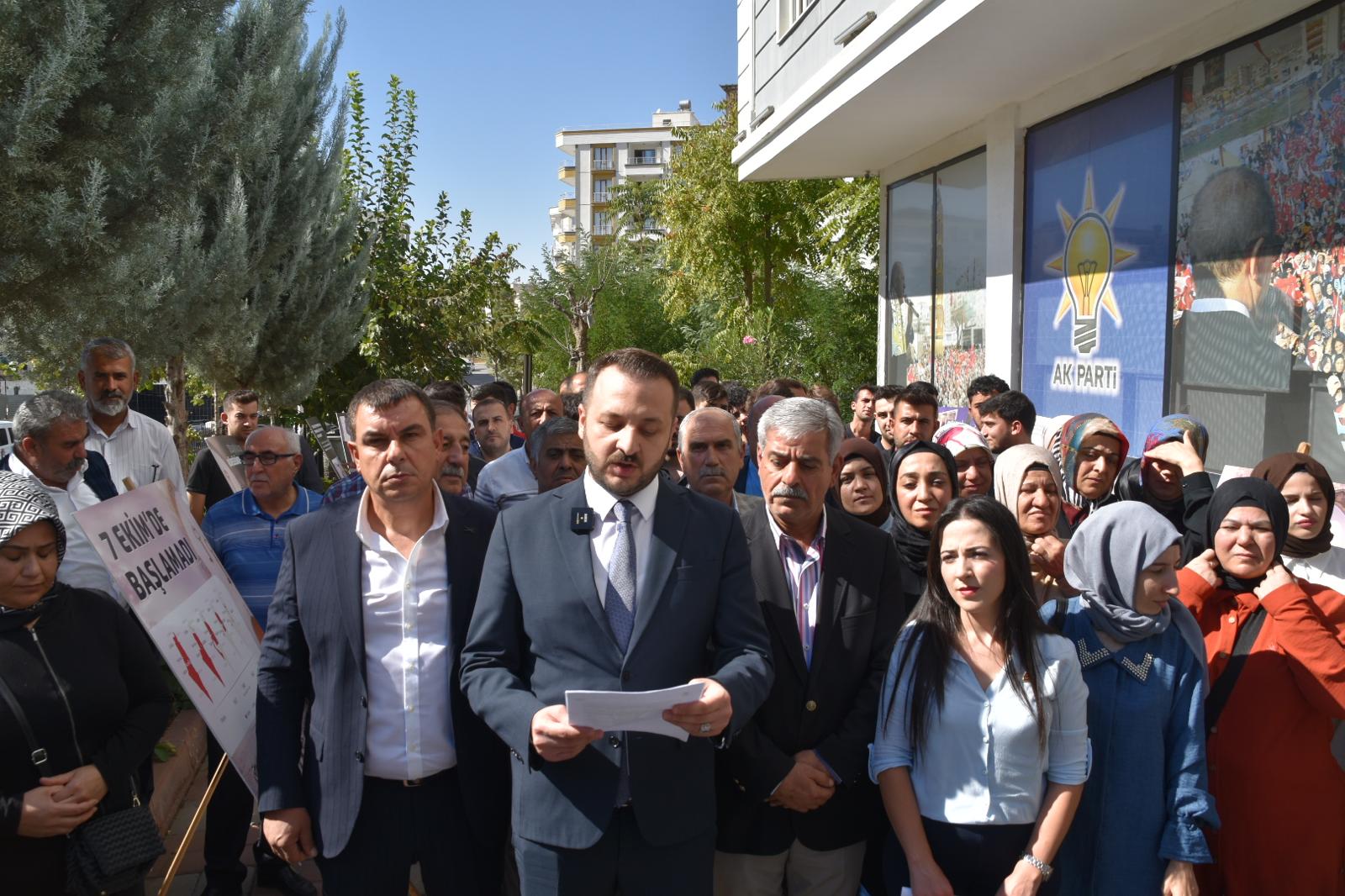 Zülmün Yıldönümünde Ak Parti İl Başkanlığından Protesto