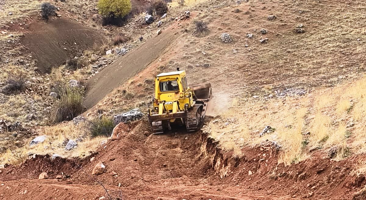 Kurtalan’da Bağ Bahçe Yolları Açılıyor