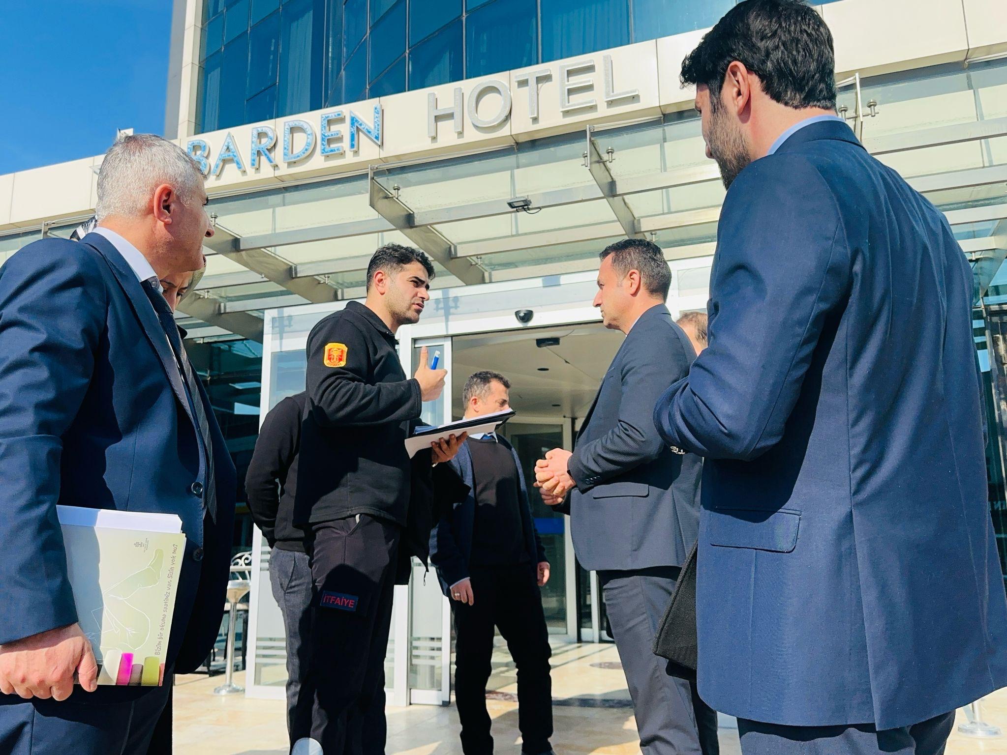 Siirt’te Konaklama Tesislerine Sıkı Denetim