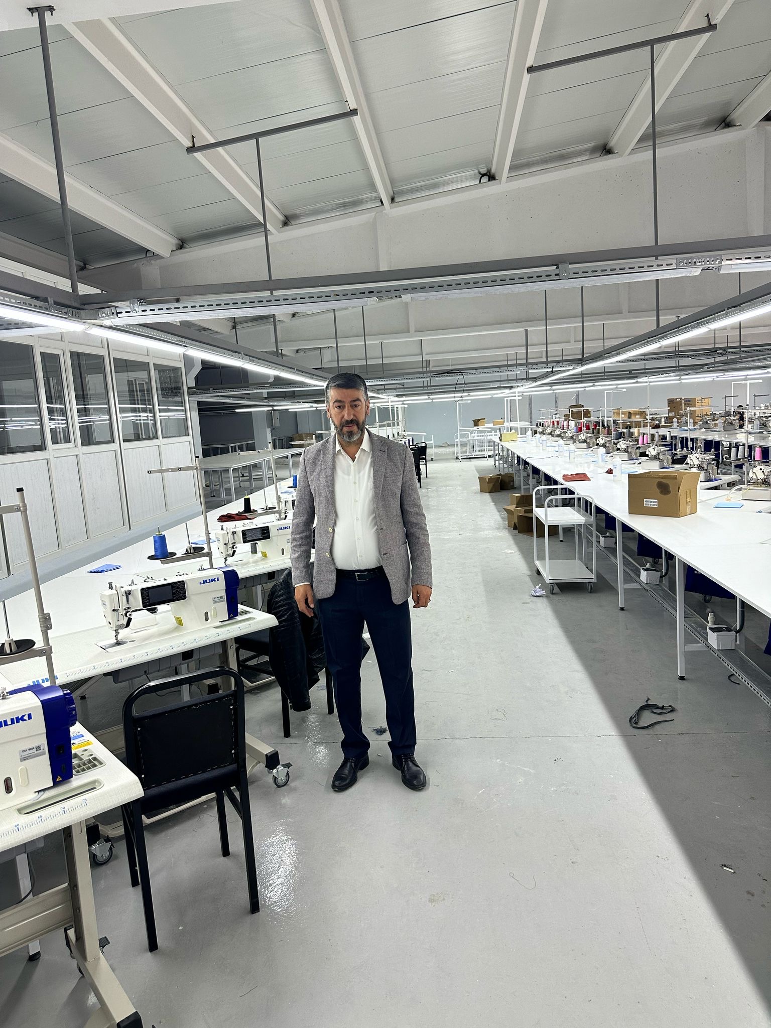 Tekstil Fabrikası Faaliyete Geçti