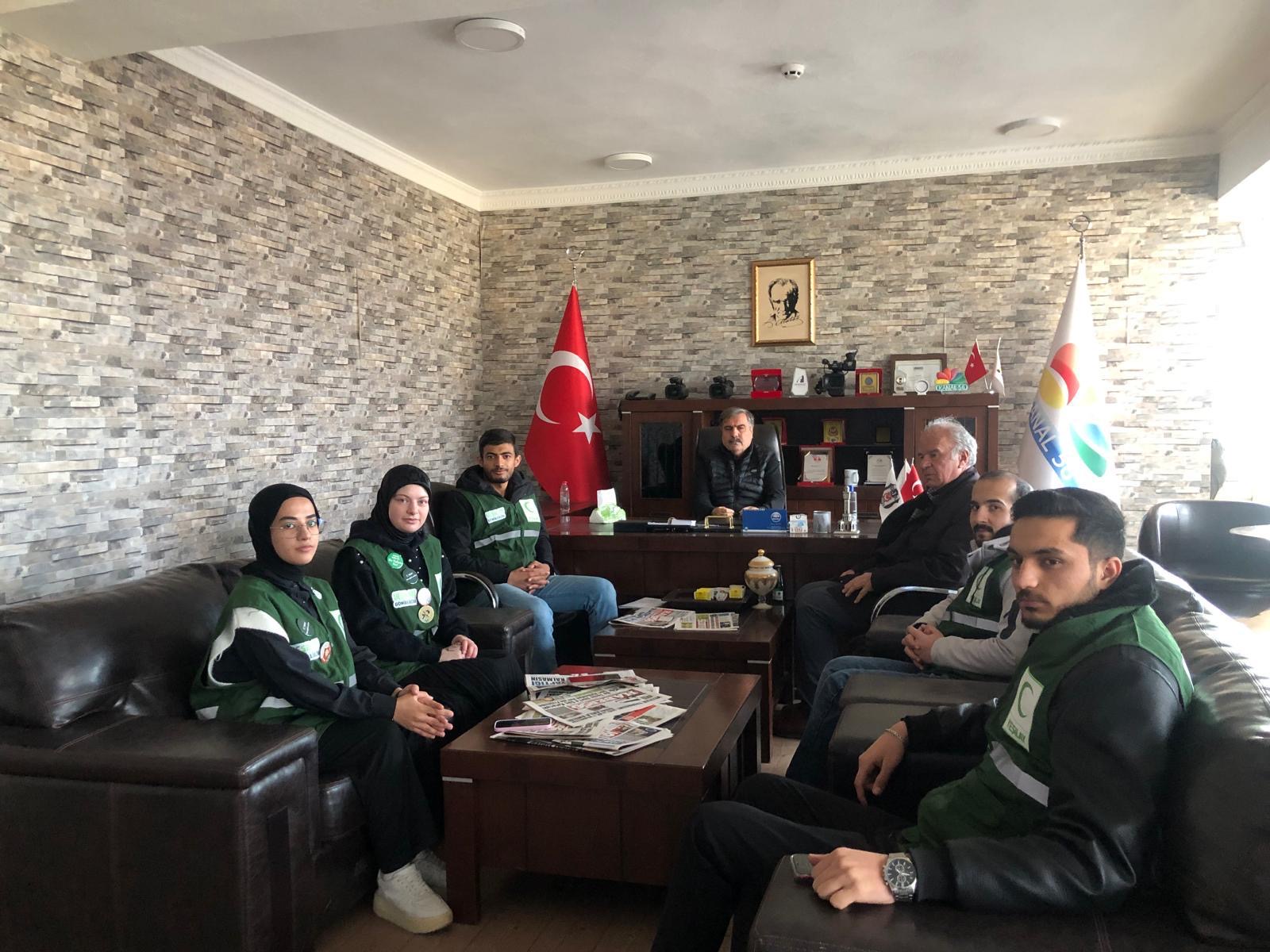 Yeşilay Haftası Başladı, Yeşilay  Heyeti Kuruluşumuzu Ziyaret Etti