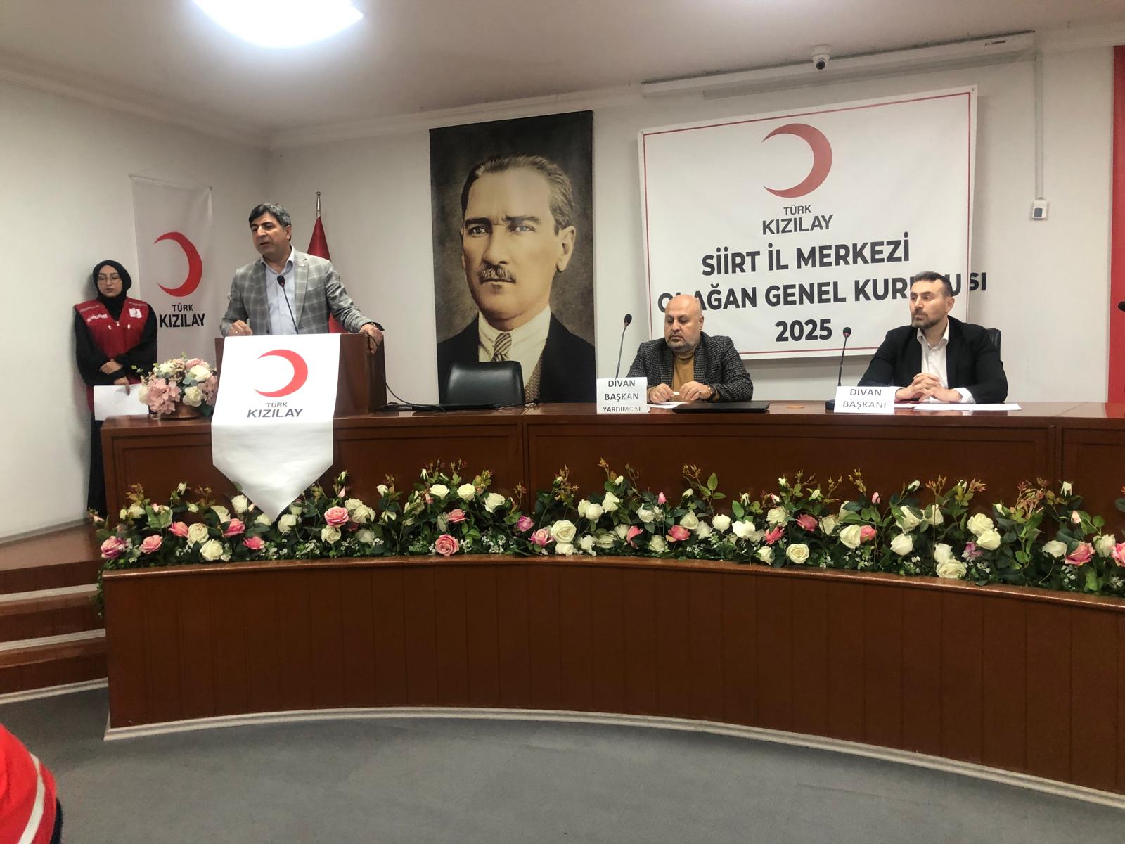 Kızılay Genel Kurulu Yapıldı:Altunç Yeniden Başkan