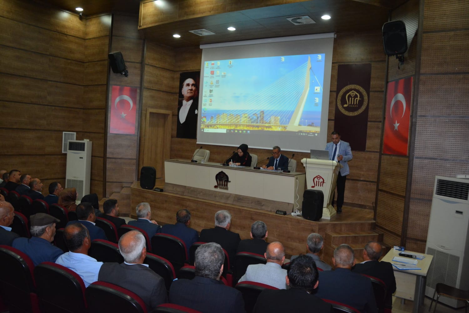 SİİRT/Merkez İlçe Köylere Hizmet Götürme Birliği Encümen Seçimi Yapıldı