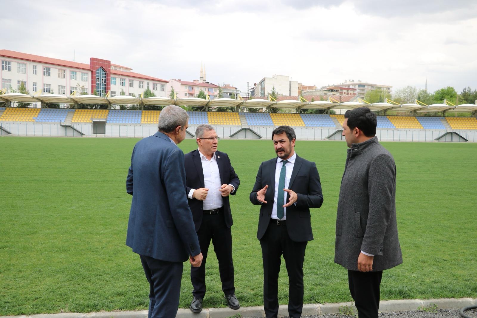 Siirt’te Play-Off Heyecanı Öncesi Atatürk Stadyumu’nda İnceleme