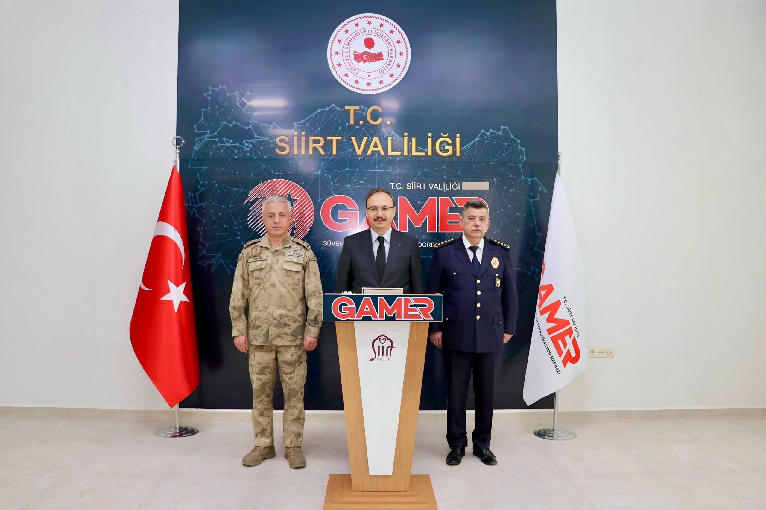 Siirt’te Güvenlik Ve Asayiş Değerlendirme Toplantısı Vali Kızılkaya Başkanlığında Yapıldı