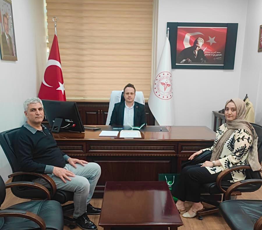 Siirt Yeşilay Şube Başkanlığı Heyeti, Siirt Eğitim ve Araştırma Hastanesini Ziyaret Etti! Bağımlılık Masaya Yatırıldı