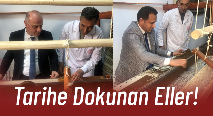 Tarihe Dokunan Eller! Ulu Önder Atatürk’e Hediye Edilen Battaniye Yeniden Hayat Buluyor