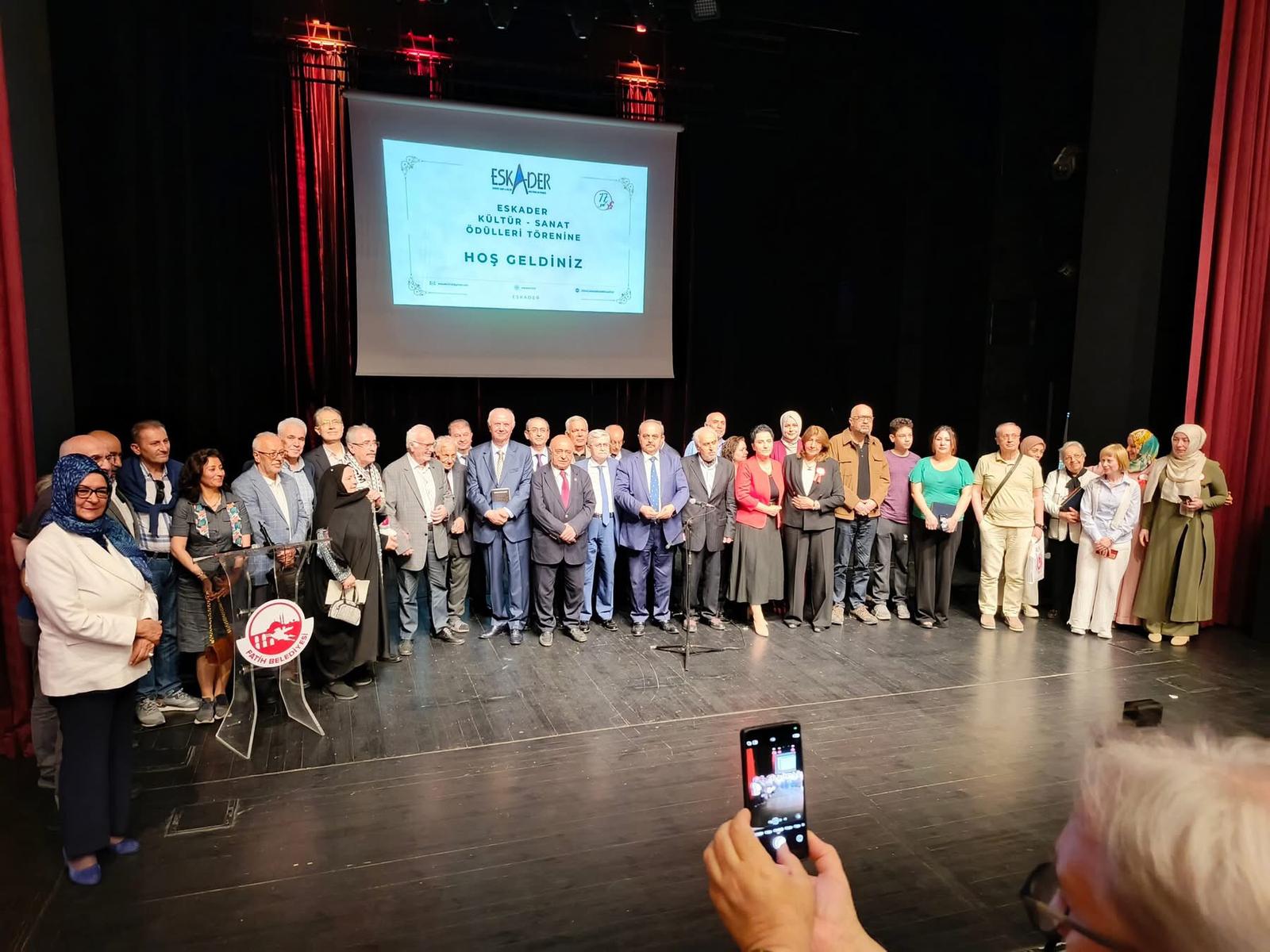 ESKADER Kültür Sanat Ödülleri Sahiplerine Veriliyor