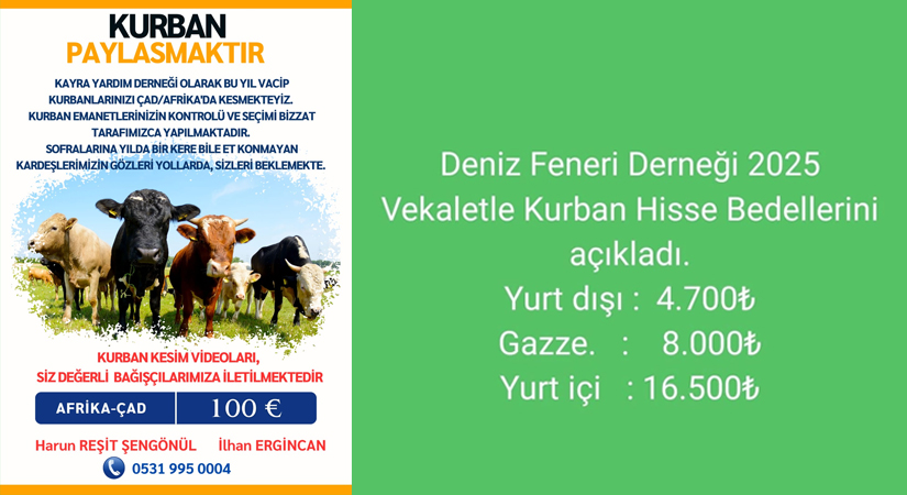 Bayram Öncesi Kurban Bağışlarına Yoğun İlgi