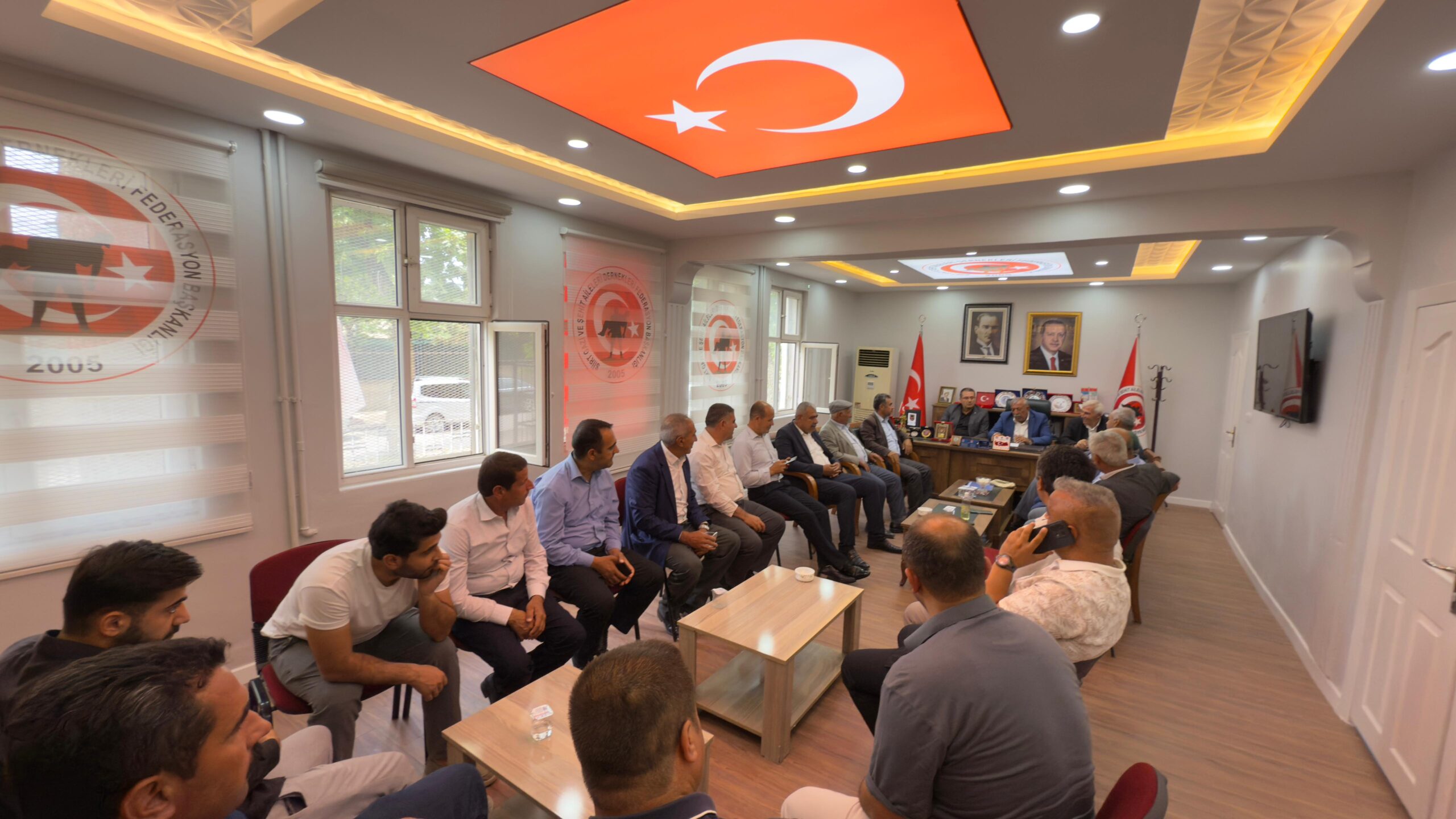 Siirt Şehit Gazi Aileleri ve Güvenlik Korucuları Federasyonu’nda Olağan Genel Kurul Gerçekleştirildi