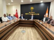 AK Parti MKYK Üyesi Mustafa Özkan Siirt’te İstişare Toplantısına Katıldı