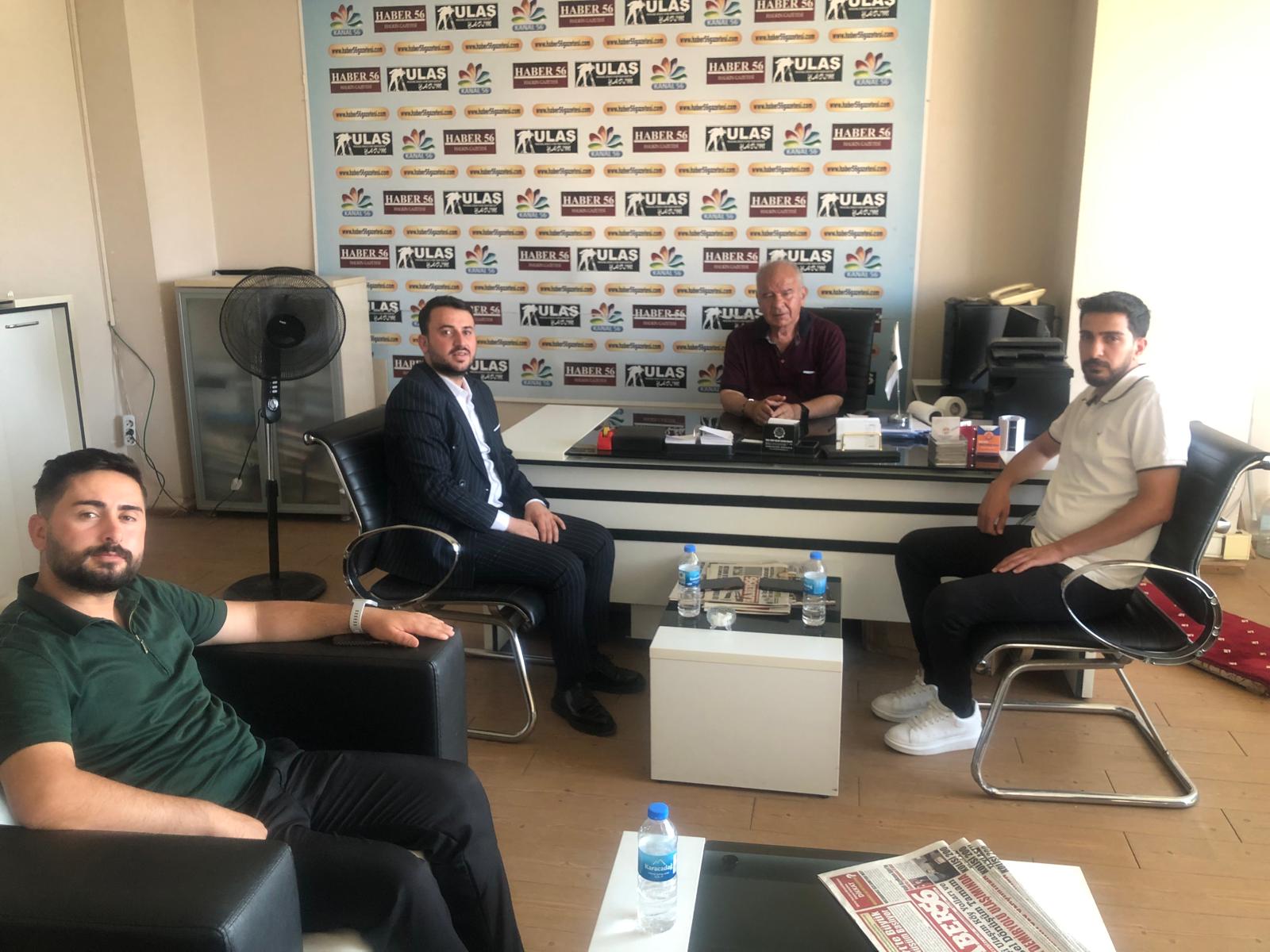 Ak Parti İl Gençlik Kollarından Kuruluşumuza Ziyaret