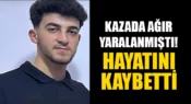 Siirt’te Kazada Ağır Yaralanan Gençten Acı Haber! Hayatını Kaybetti