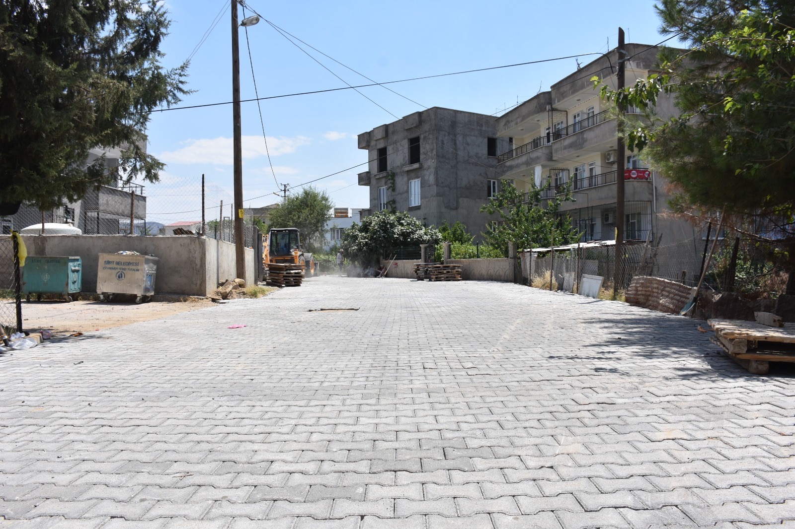 Doğan Mahallesi Şavuran Mevkiinde Kilit Parke Çalışmaları Tamamlandı