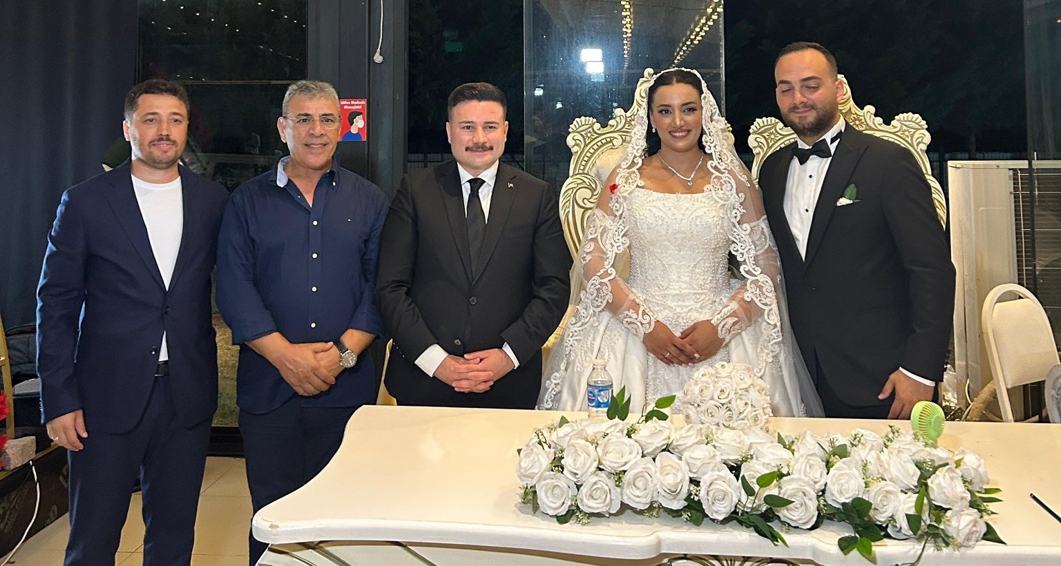 Siirt Vali Yardımcısı Ömer Faruk Gökçe’nin Kardeşi Dünyaevine Girdi