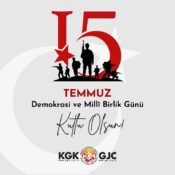 15 Temmuz kahramanlarımızı asla unutturmayacağız