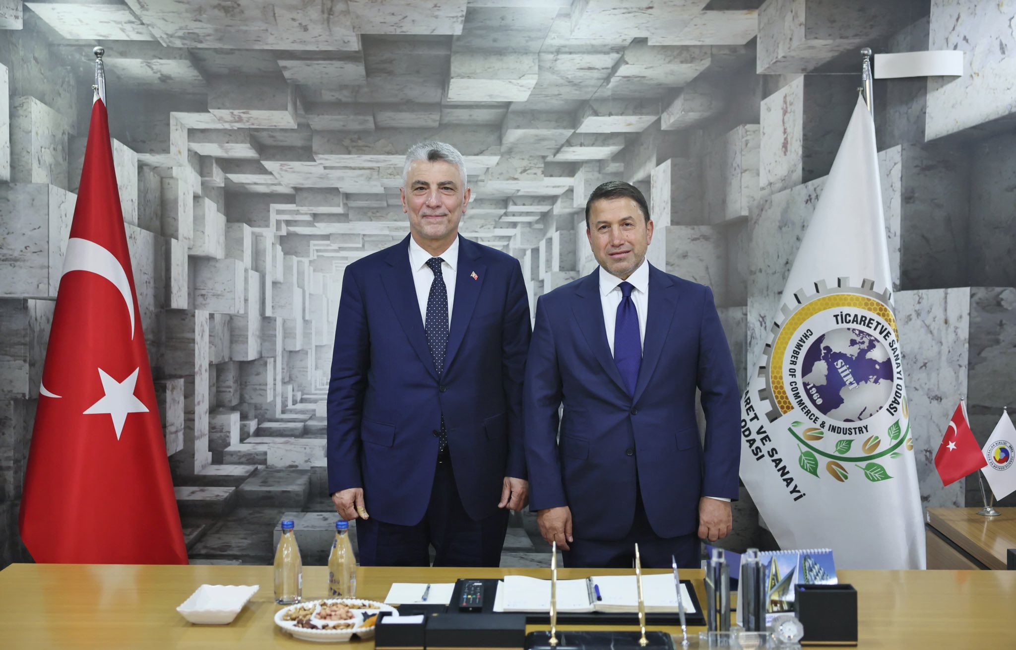 Ticaret Bakanı Bolat’tan Siirt TSO’da Önemli Açıklamalar: “Siirt’in Tarımsal Üretim ve İhracattaki Payını Artıracağız”