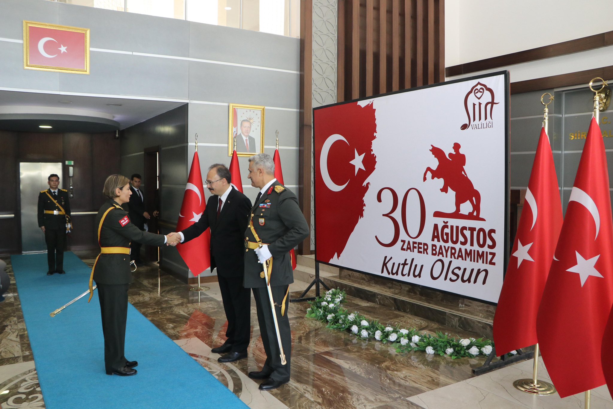 Siirt’te 30 Ağustos Zafer Bayramı Coşkuyla Kutlandı