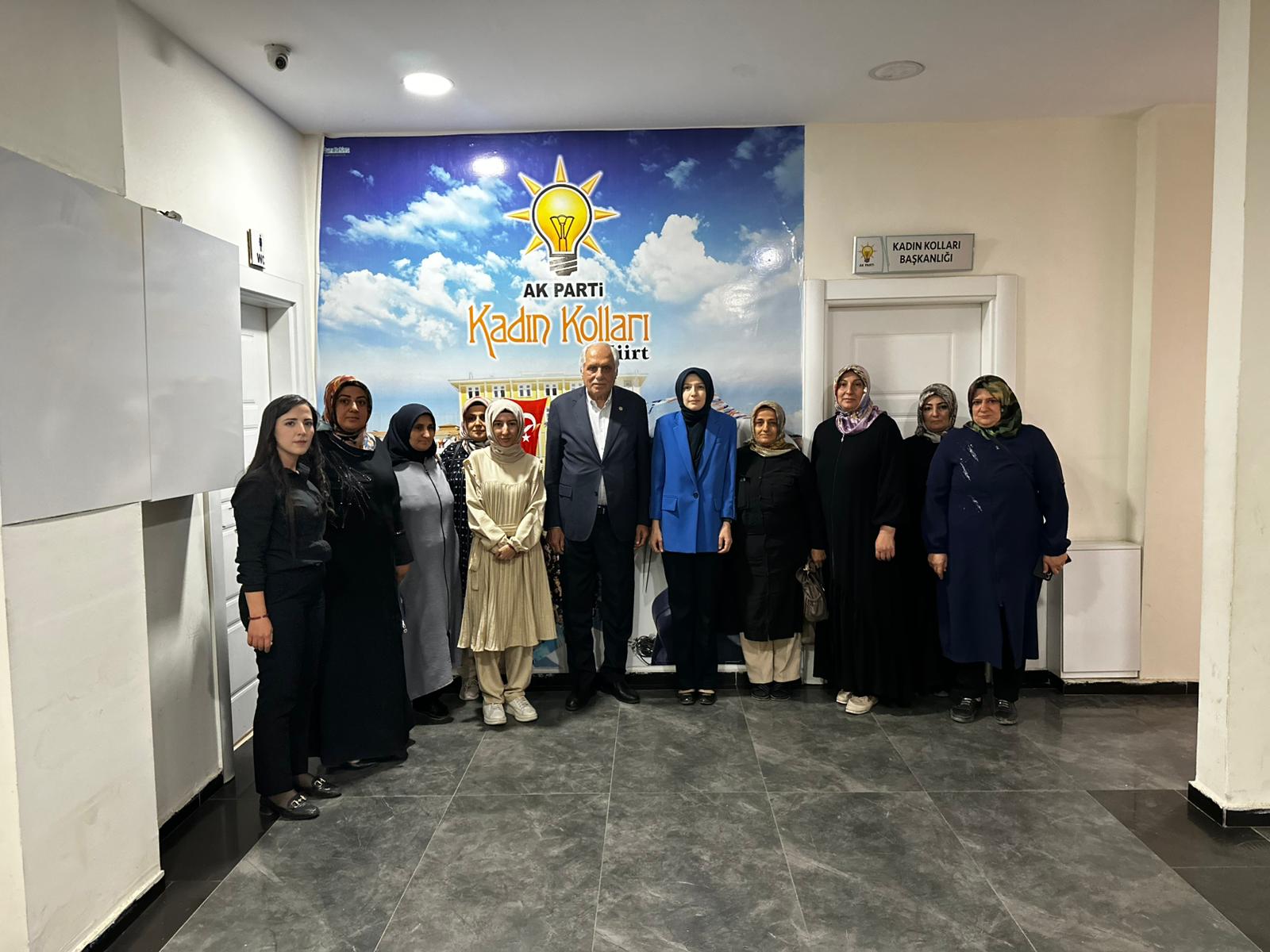 Demirkıran’dan Ak Parti İl Başkanlığı’na Ziyaret