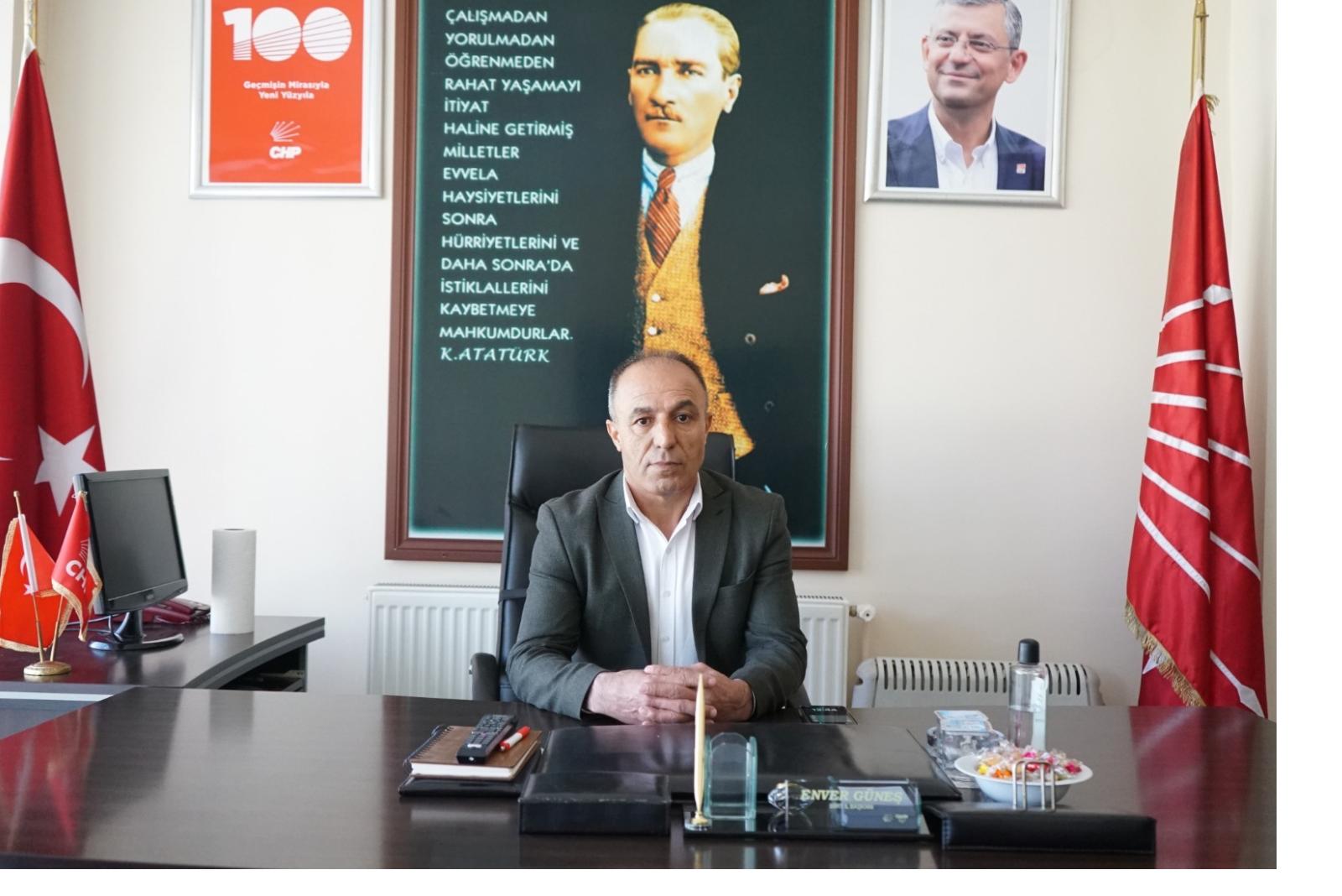 CHP Siirt İl Başkanı Enver Güneş’ten 1 Eylül Dünya Barış Günü Mesajı