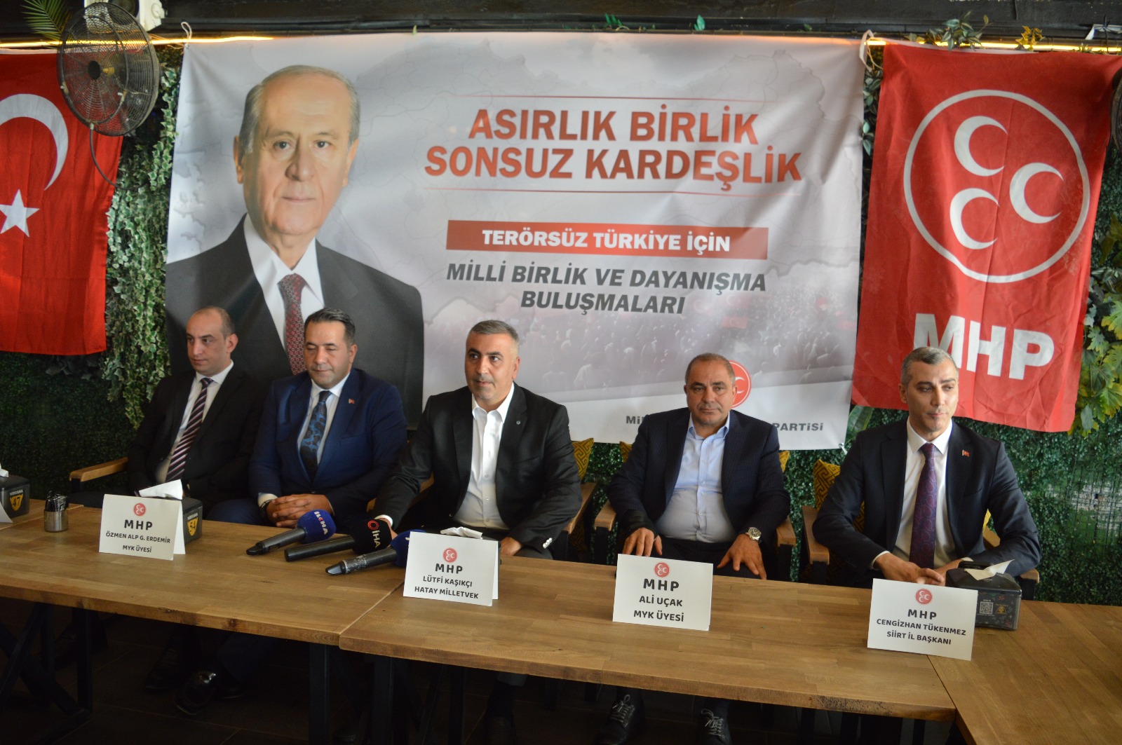 MHP’li Kaşıkçı: “Terörsüz Türkiye İçin Birlik ve Dayanışmayı Güçlendireceğiz”