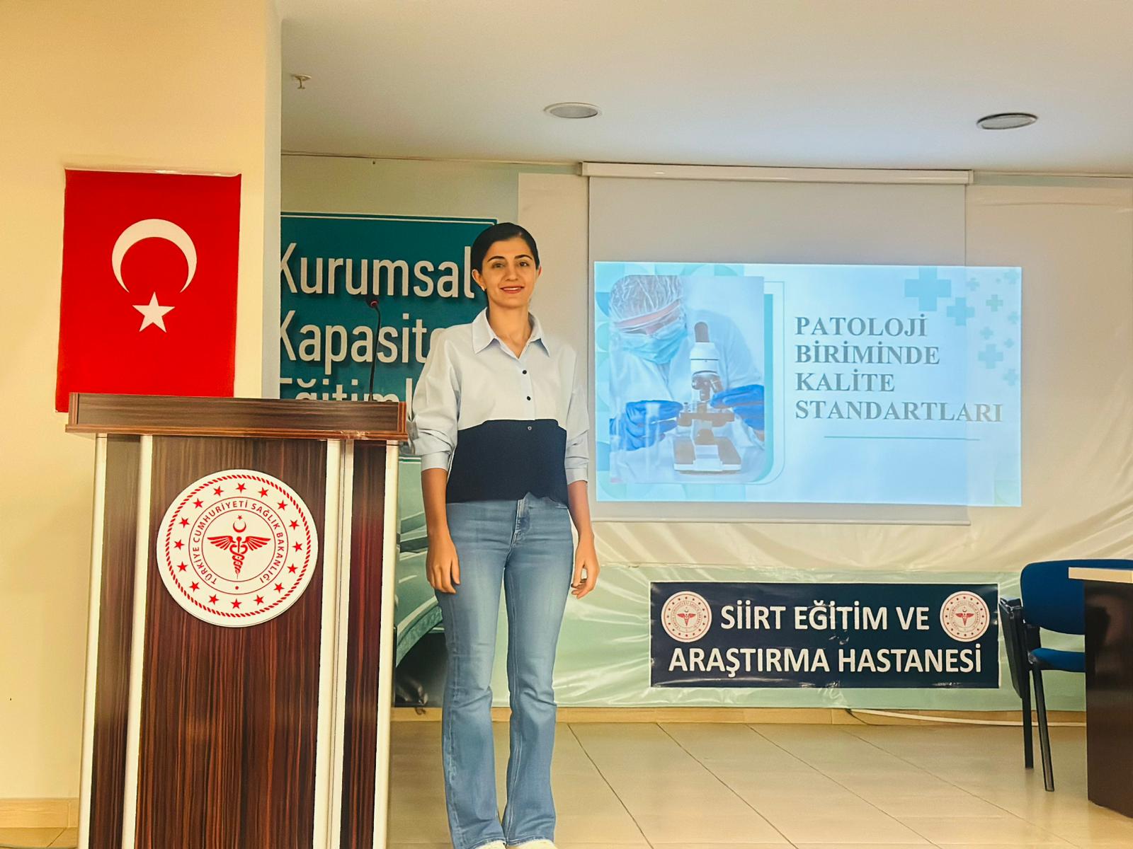 Siirt Eğitim ve Araştırma Hastanesi’nde Patoloji Alanında Kalite Standartları Eğitimi Düzenlendi