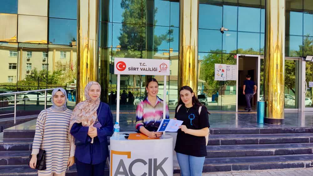 Siirt Valiliği’nden Kadına Karşı Şiddetle Mücadele Bilgilendirmesi