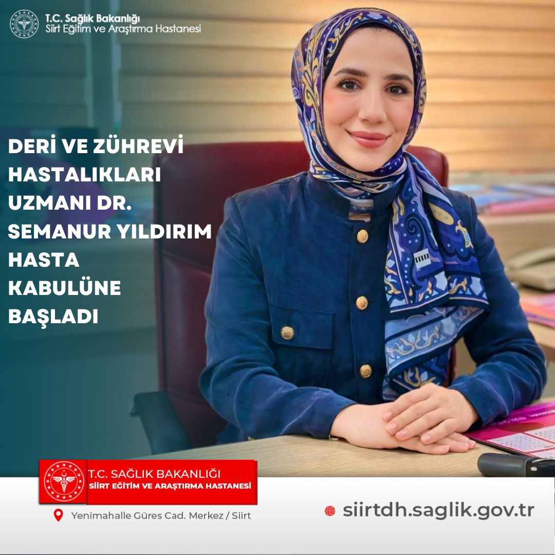Siirt Eğitim ve Araştırma Hastanesi Uzman Hekim Kadrosunu Güçlendirmeye Devam Ediyor